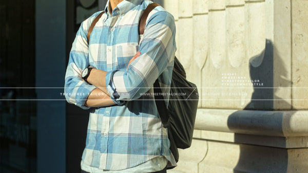 CHECKED 格仔 恤衫 TTDCK0001